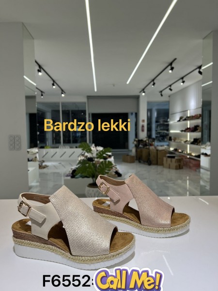 Sandały Damskie na Koturnie
