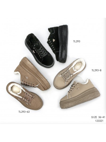 Sneakersy Damskie Ocieplane