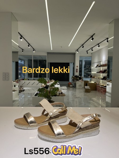 Sandały Damskie na Koturnie